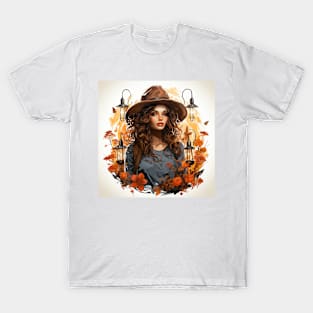 wanderer in autumn T-Shirt